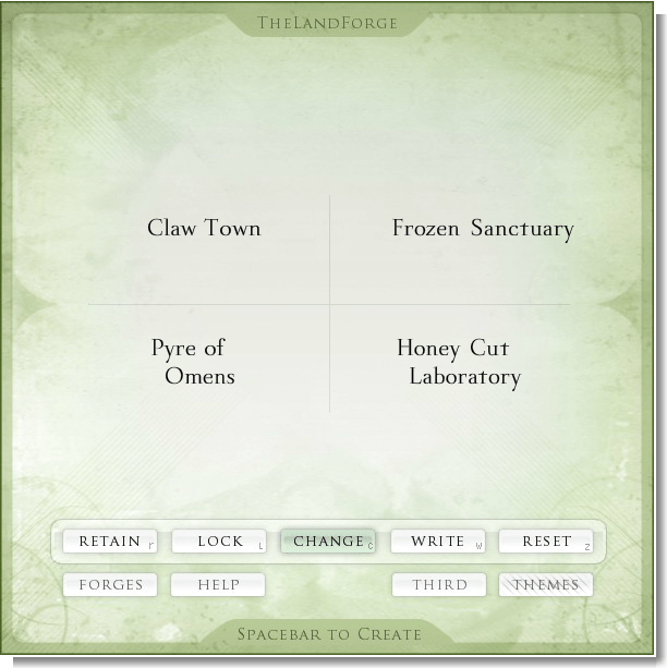 Seriously; "Claw Town."