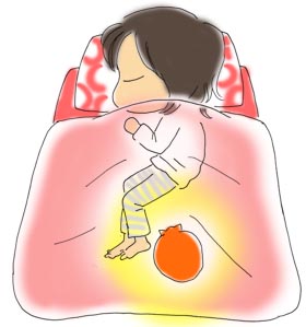 Hot water bottles! How quaint!