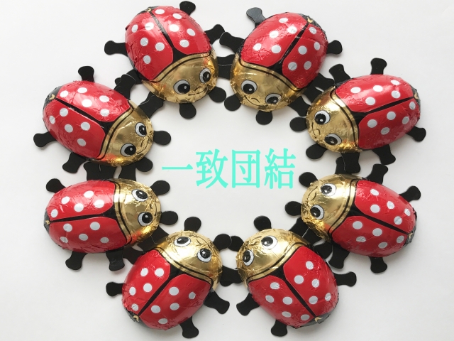 Cute candy arrangement or terrifying cult? YOU DECIDE!